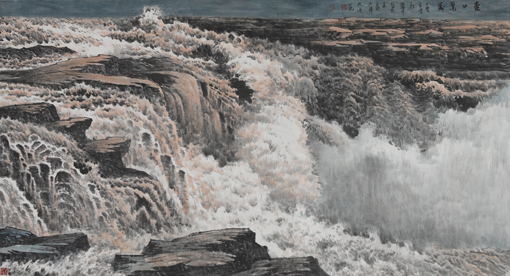 壶口惊涛 270cm×135cm副本